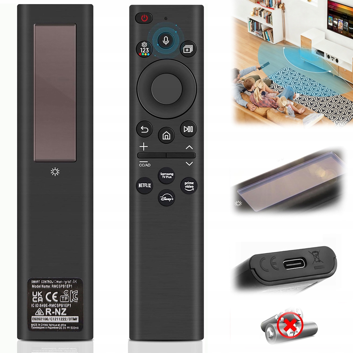 Pilot Samsung czarny do TV model BN59-01385A