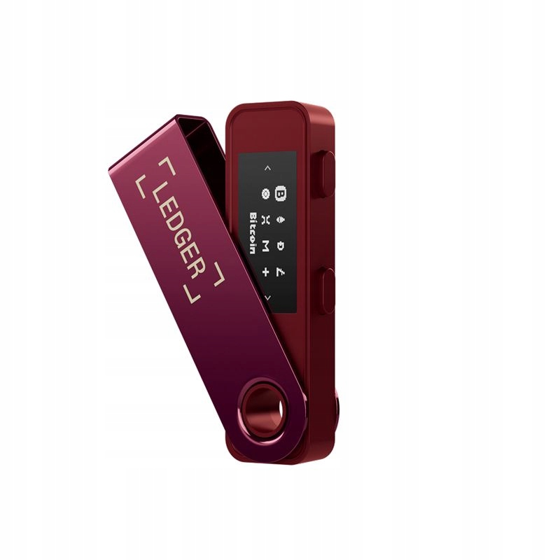 Portfel do kryptowalut Ledger Nano S Plus, kompatybilny z Windows Mac Linux