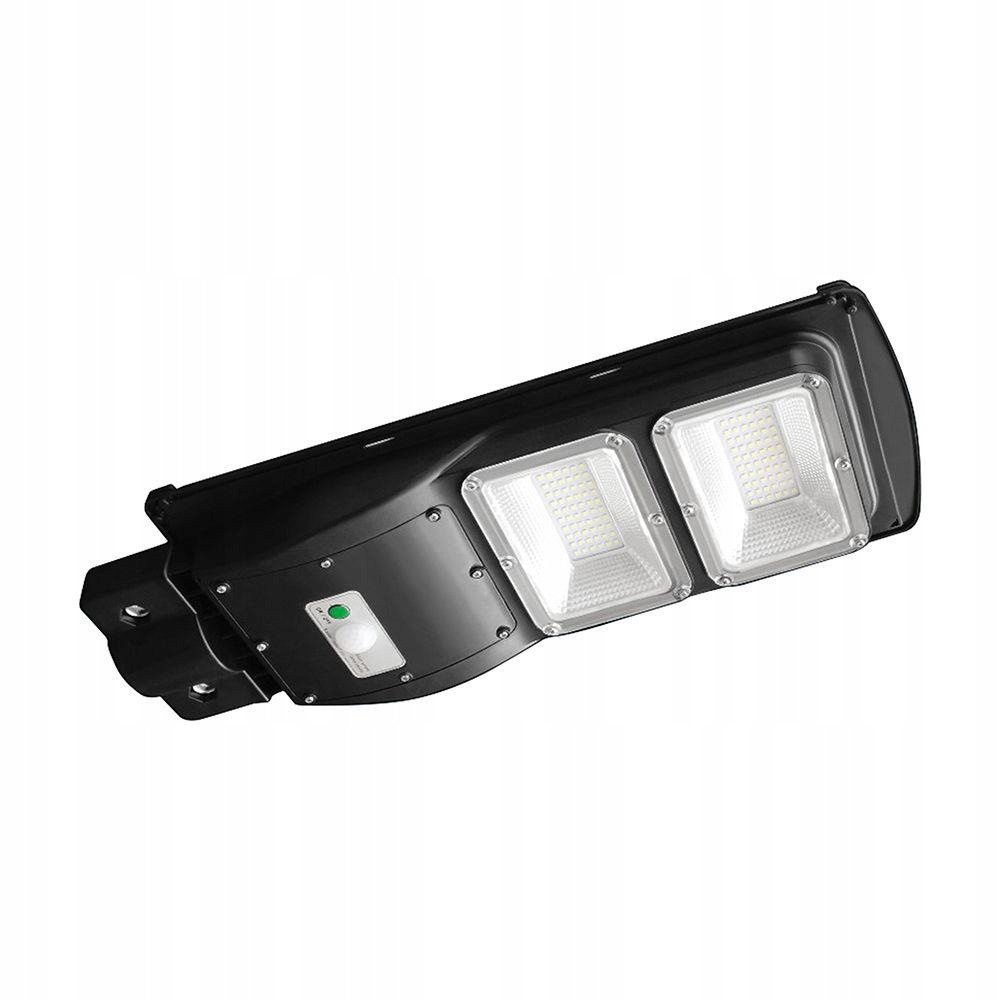 V-tac Led solární pouliční lampa 8W černá VT-ST120W 6000K