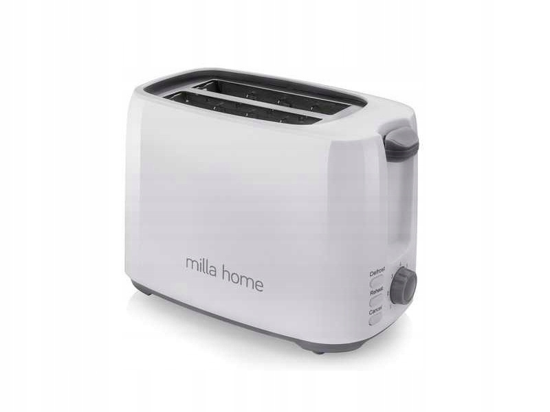 

Toster Milla Home MTO001WE 750W Tacka Na Okruchy