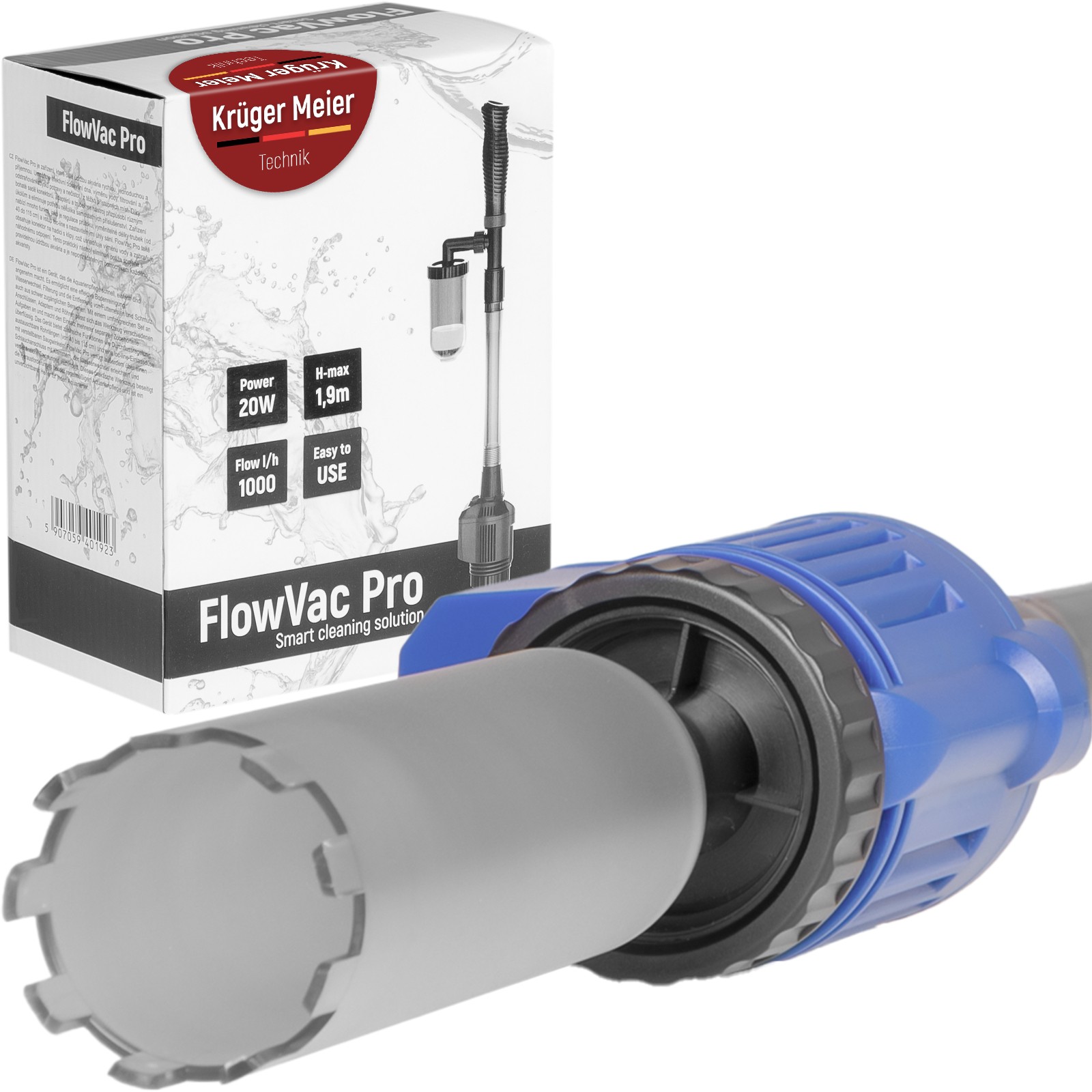 Levně Odmulčovač Do Akvária 4V1 Výkonný, Bezbateriový, Čistý, Přesný, Výkonný