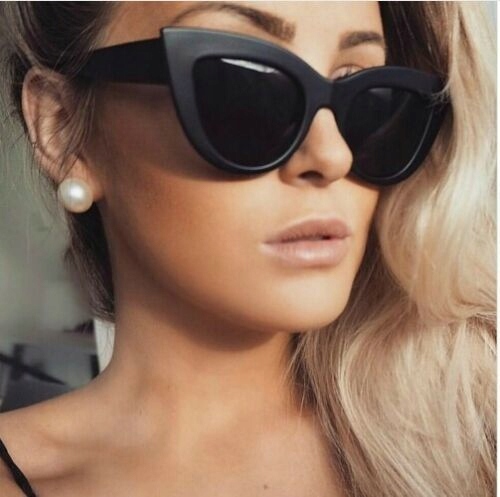 OKULARY PRZECIWSŁONECZNE damskie DUŻE KOCIE CAT Model OK141WZ2