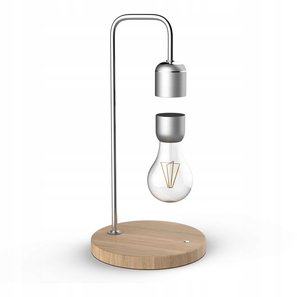 Stolní lampa Allocacoc Levitující Led Edison Magnetická 2W Béžová Šedá