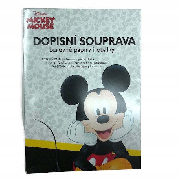 Papeteria A4 5+10 Myszka Mickey