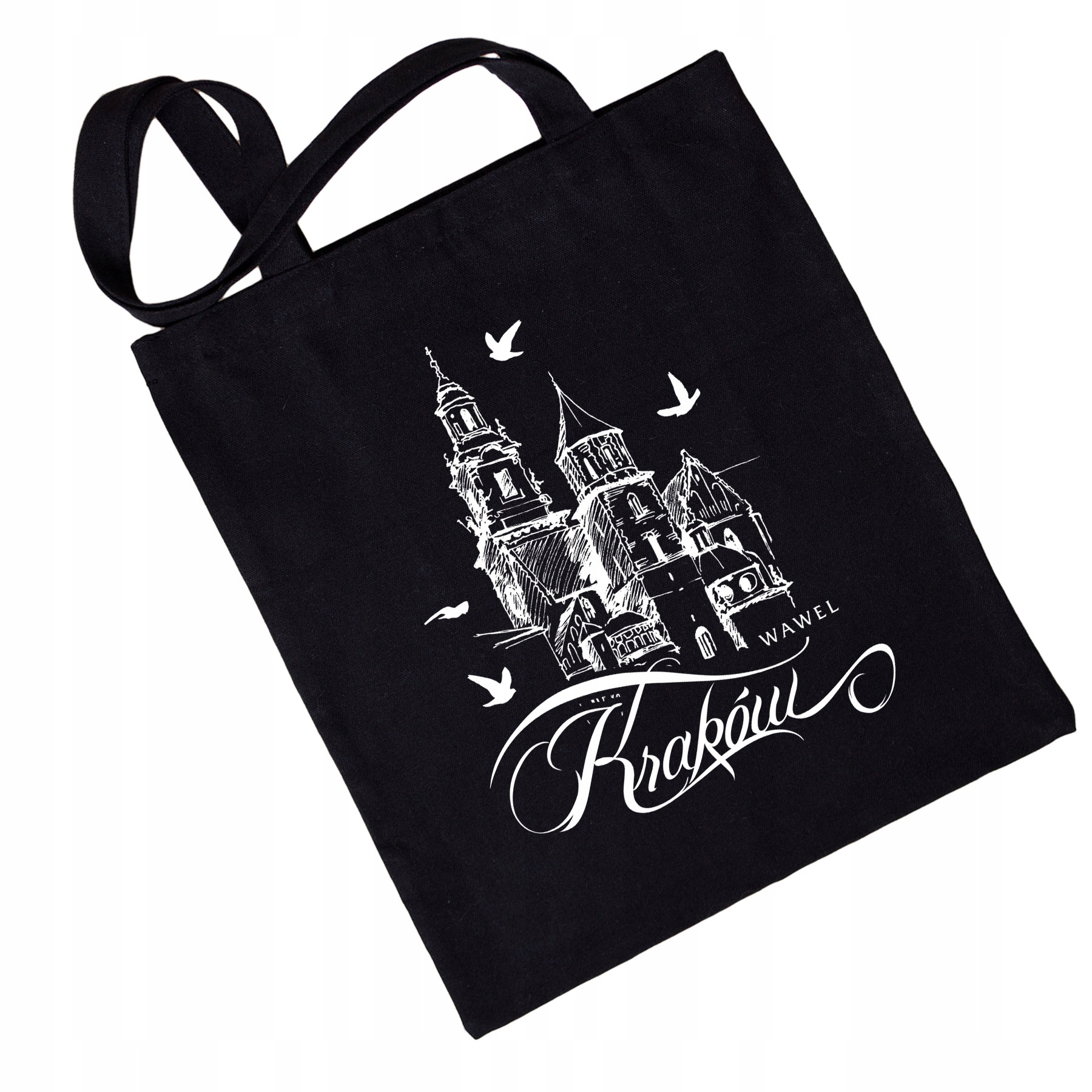 

Torba eko Katedra na Wawelu Szkic, czarny