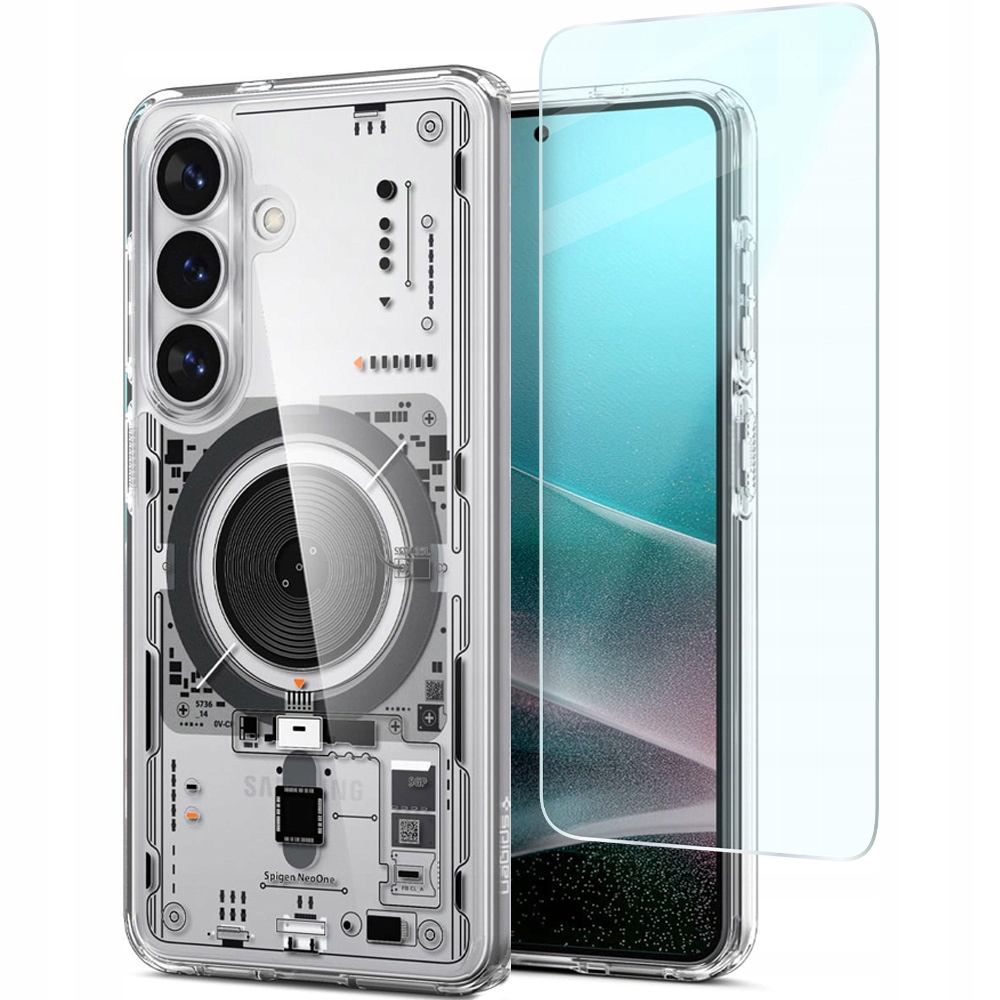 Etui Spigen do MagSafe do Galaxy S26 Plus, lekkie hybrydowe szkło