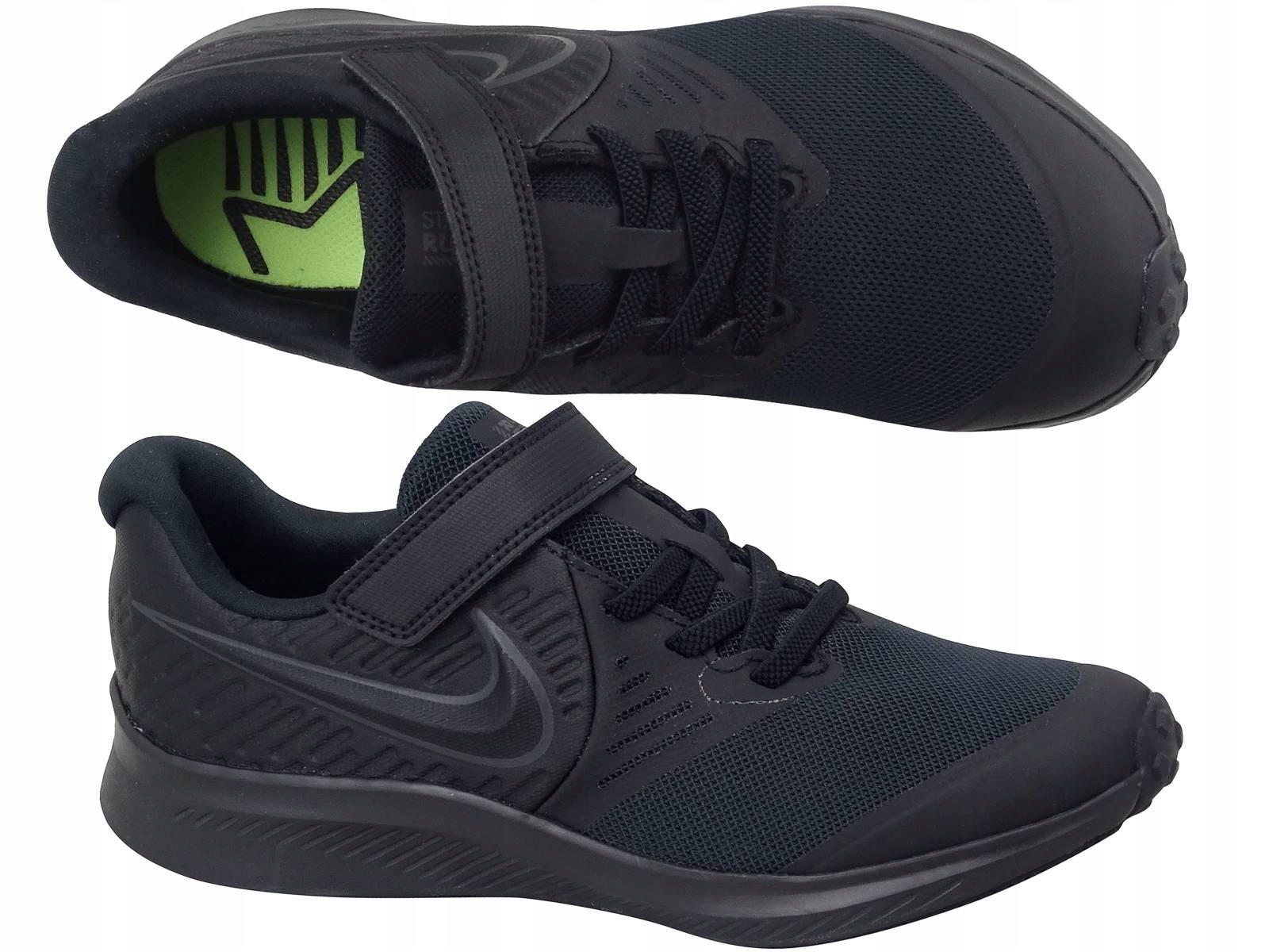 

Nike Star Runner Czarne Buty Dziecięce Na Rzep