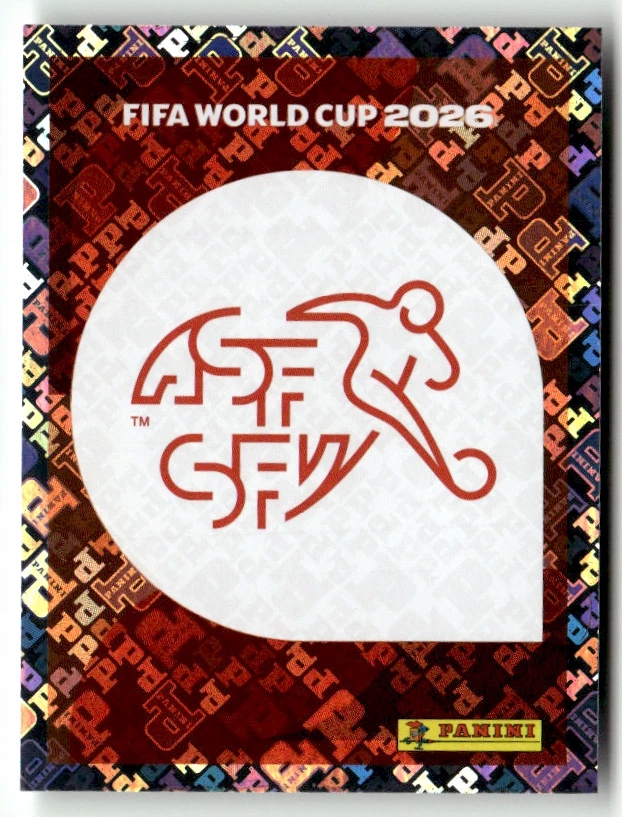 Naklejka Fifa World Cup 2026 Sui 1 Szwajcaria herb logo