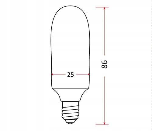 Żarówka do okapu kuchennego E14 40W