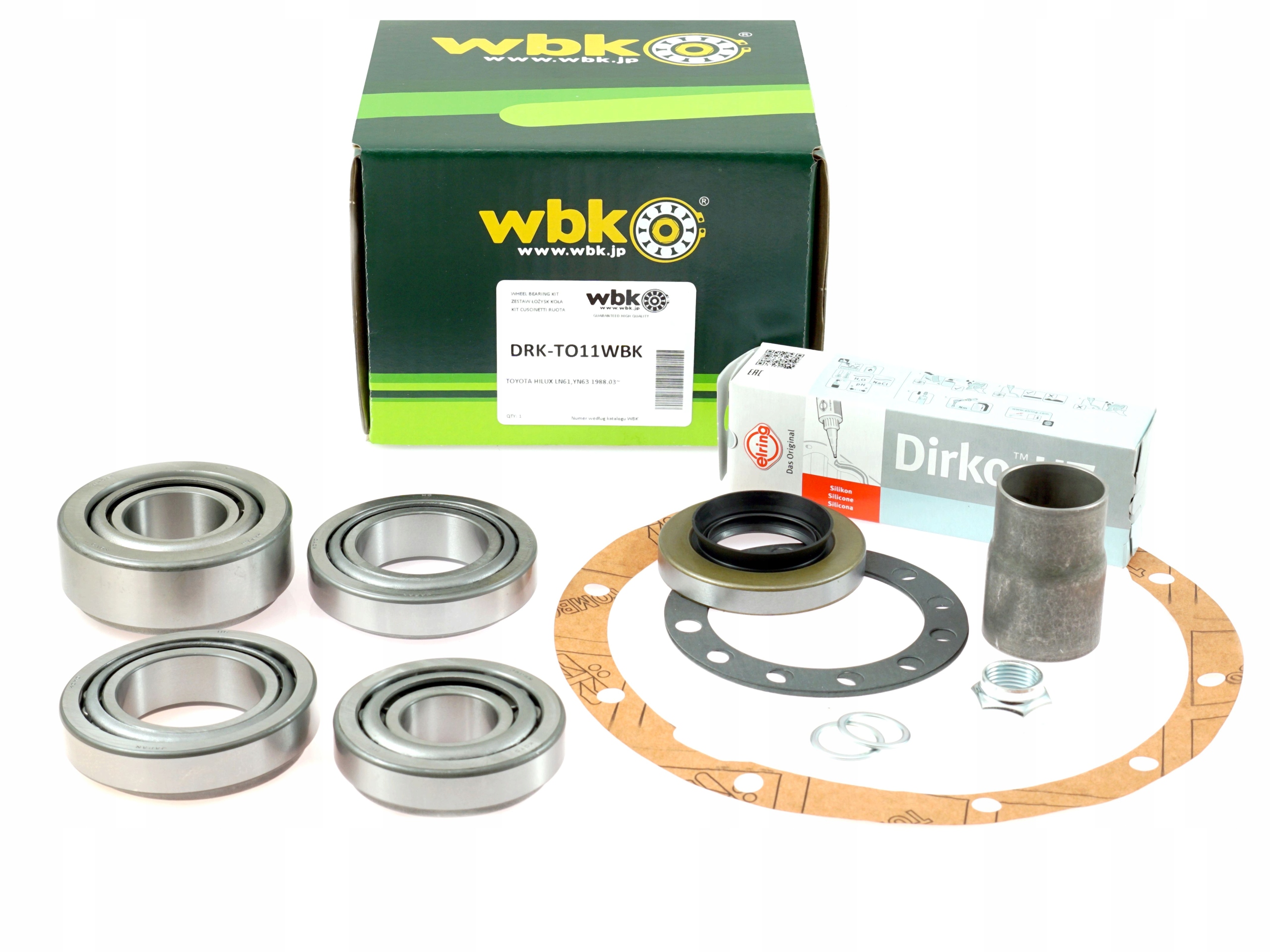 DRK-TO11WBK - ПОДШИПНИКИ ДИФФЕРЕНЦИАЛА TOYOTA HILUX 1985.08-1988.03