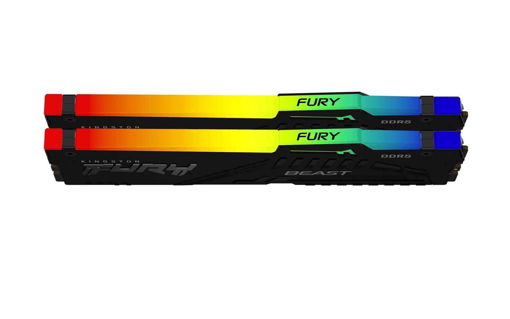 Kingston DDR5 32GB 5600MHz CL40 KITx2 Fury Beast Rgb
