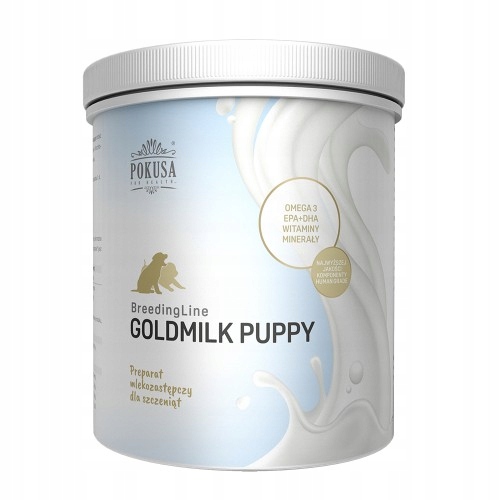 Pokusa GOLDMilk Puppy 1000g preparat mlekozastępcz