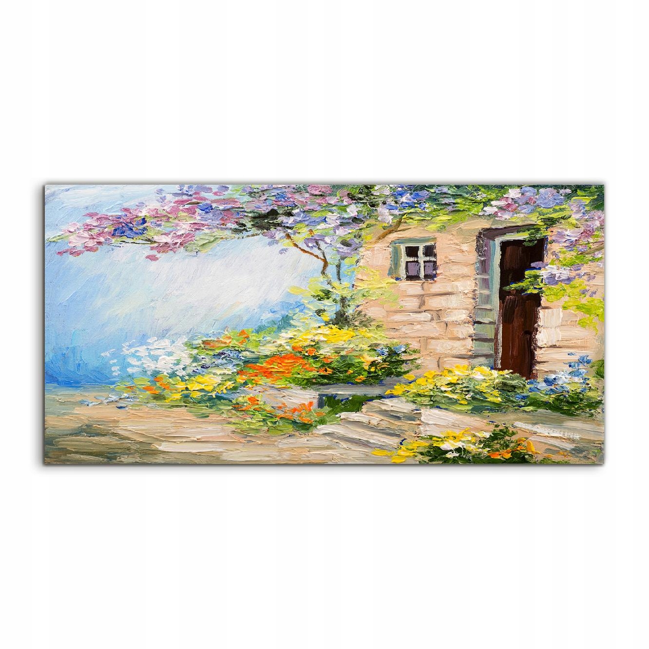 

Fotoobraz 120x60 nowoczesny Dom Ogród Kwiat Drzewo