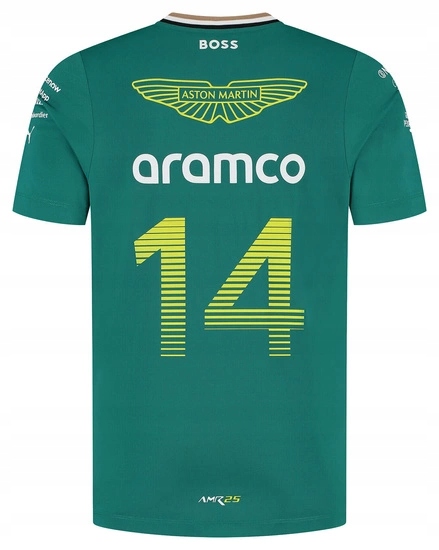 Tričko Aston Martin F1 Team 2025 Fernando Alonso r.XXL