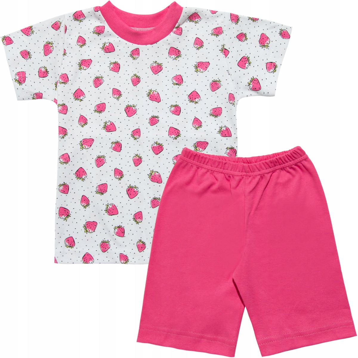 

Letnia Piżama dziewczęca Krótki Rękaw bawełna 104