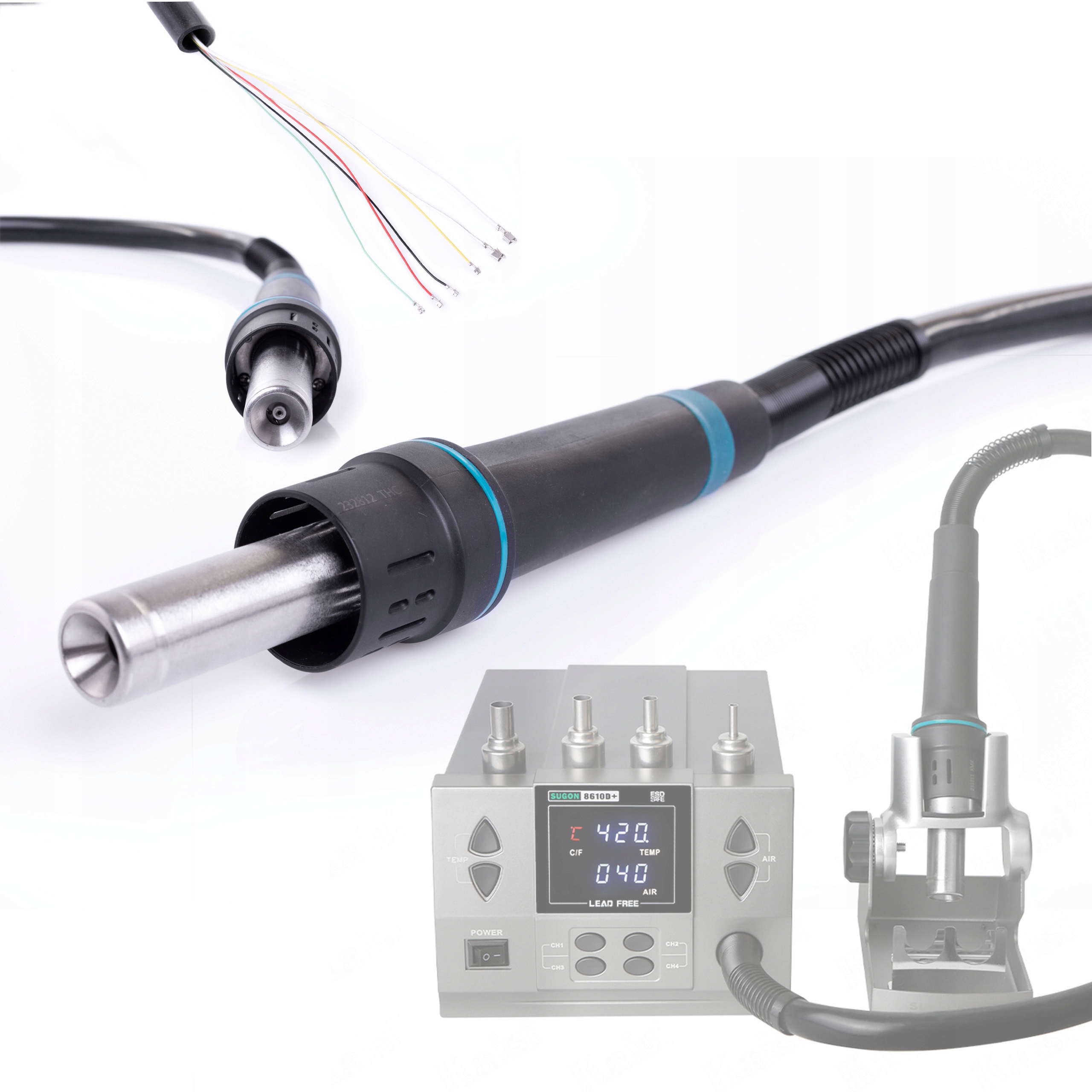 Horkovzdušná Baňka Pro Stanici Sugon 8610D+ Hot Air Techrebal