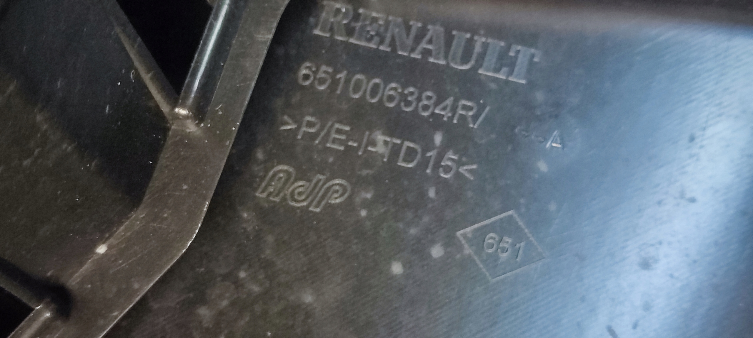 RENAULT TWINGO III 14-18r. bonnet cover front DVQNJ