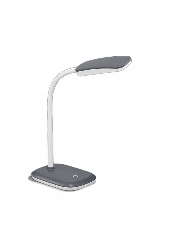 noční stolní Led lampa na dotyk šedá Rl