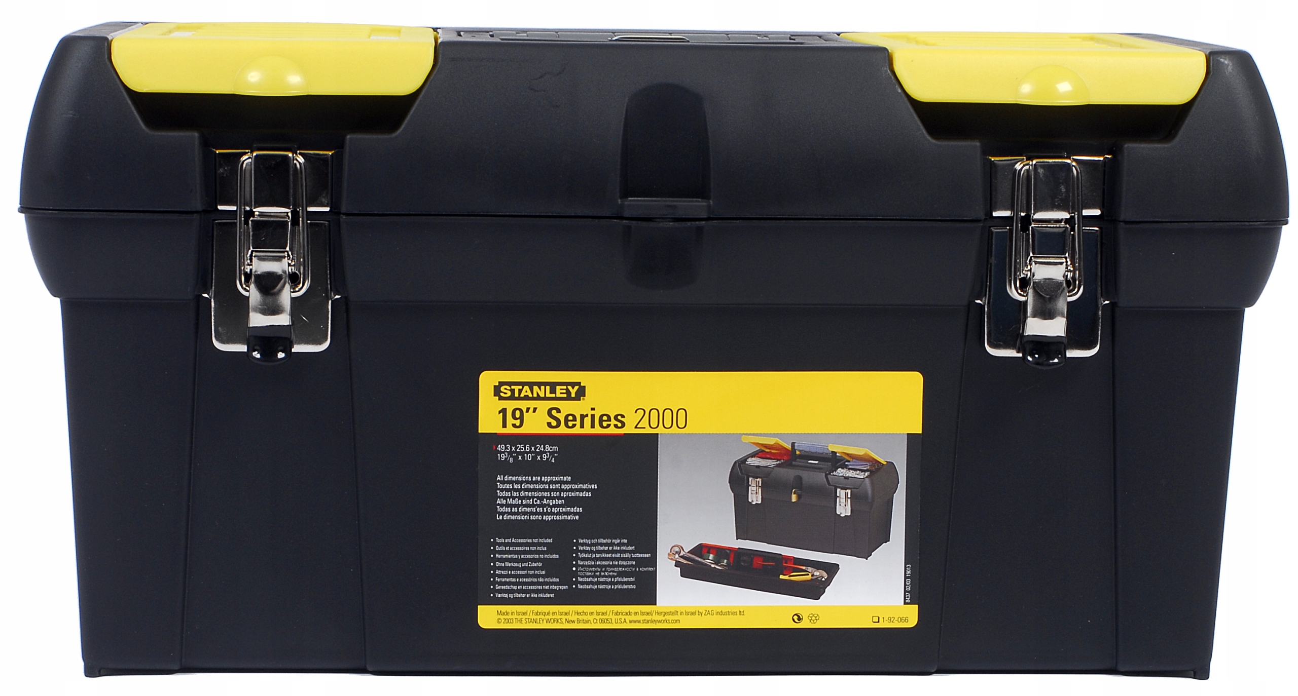 SKRZYNKA SKRZYNIA NARZEDZIOWA ORGANIZER 19 STANLEY Producent code 1 92 066