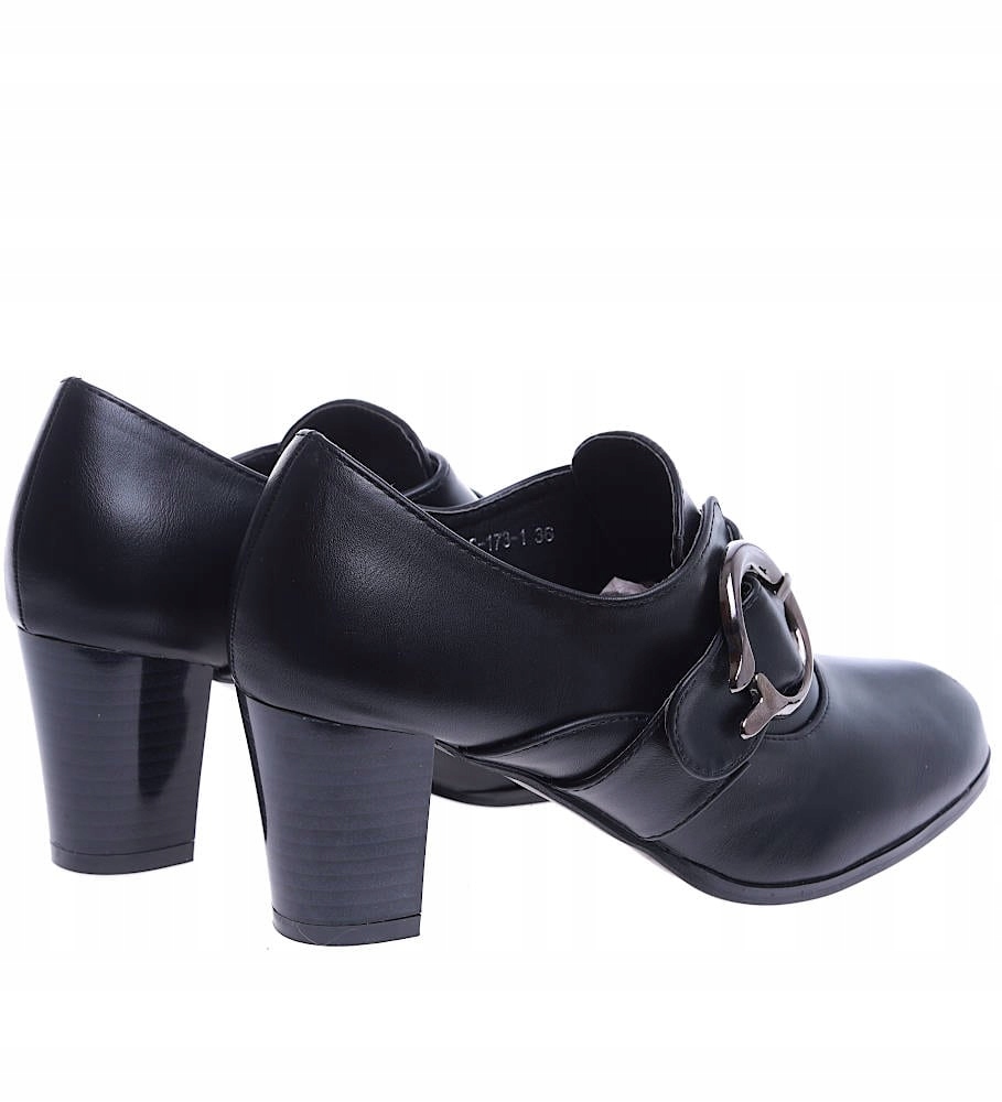 czarne botki damskie słupek r. 40 Marka inna