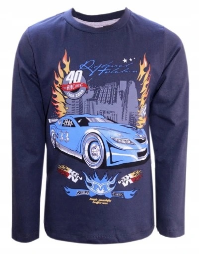 

Bluzka chłopięca z długim rękawem 104 Run Fun