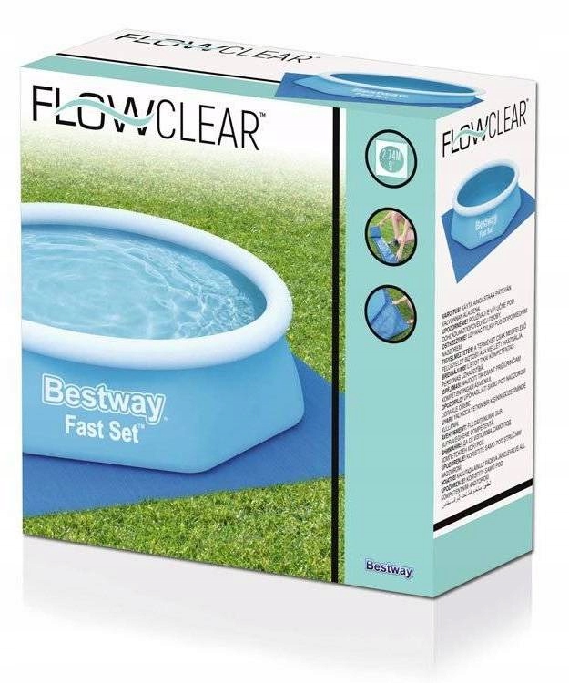 PODŁOGA POD BASEN MATA FOLIA PLANDEKA 274 X 274 EAN (GTIN) 0756790377753