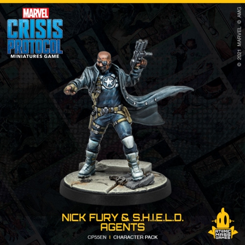 Marvel Crisis Protocol Nick Fury Shield Agents System Marvel: Crisis Protocol