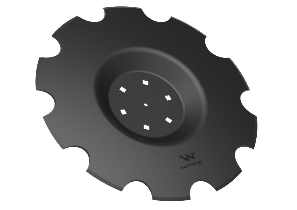 Ozubený talíř Z-10 fi 510 uchycení 6/120 tloušťka 3.5 mm prolisovaný sta