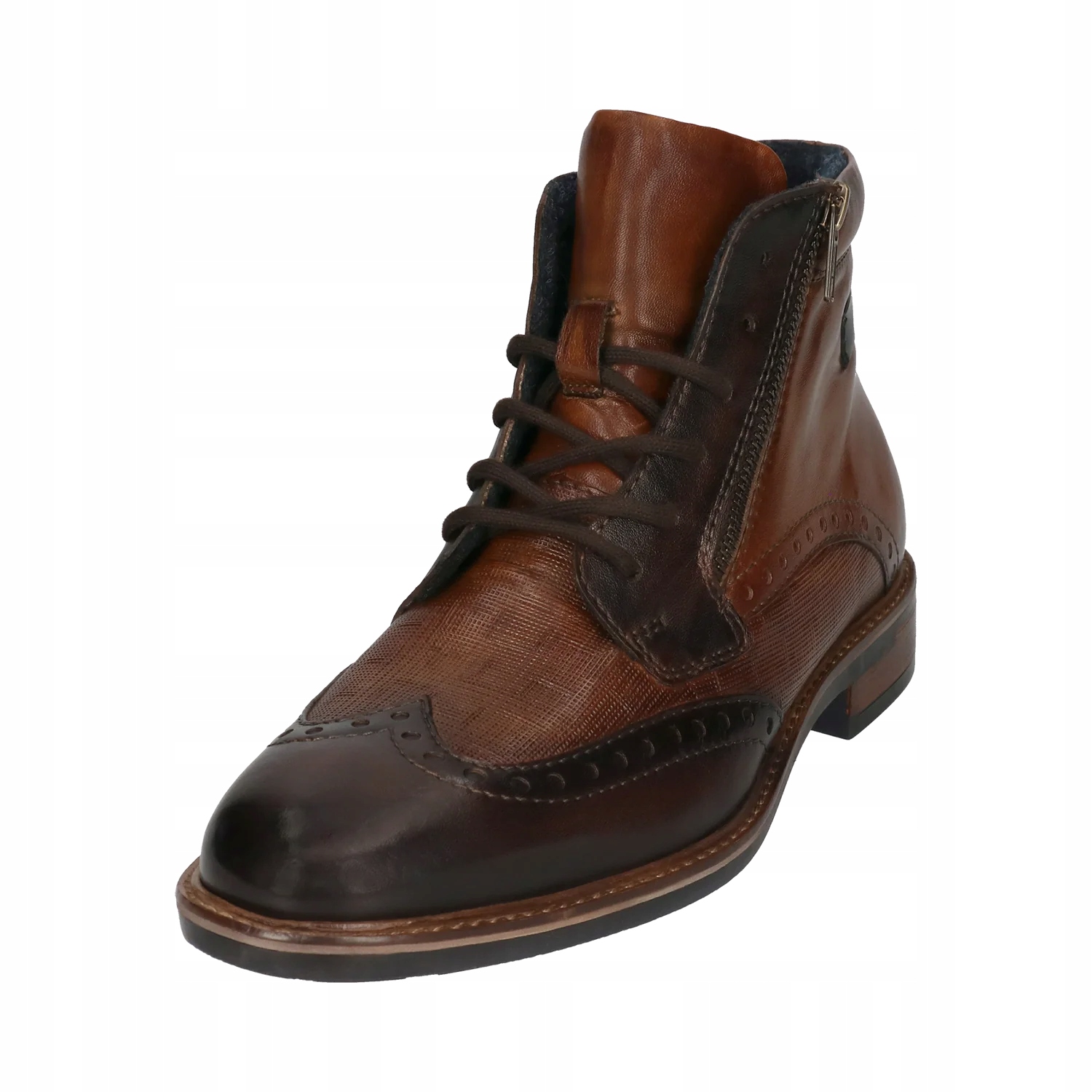 BOTKI, TRZEWIKI BUGATTI 311-AH630-4141-6063 BROWN R. 42