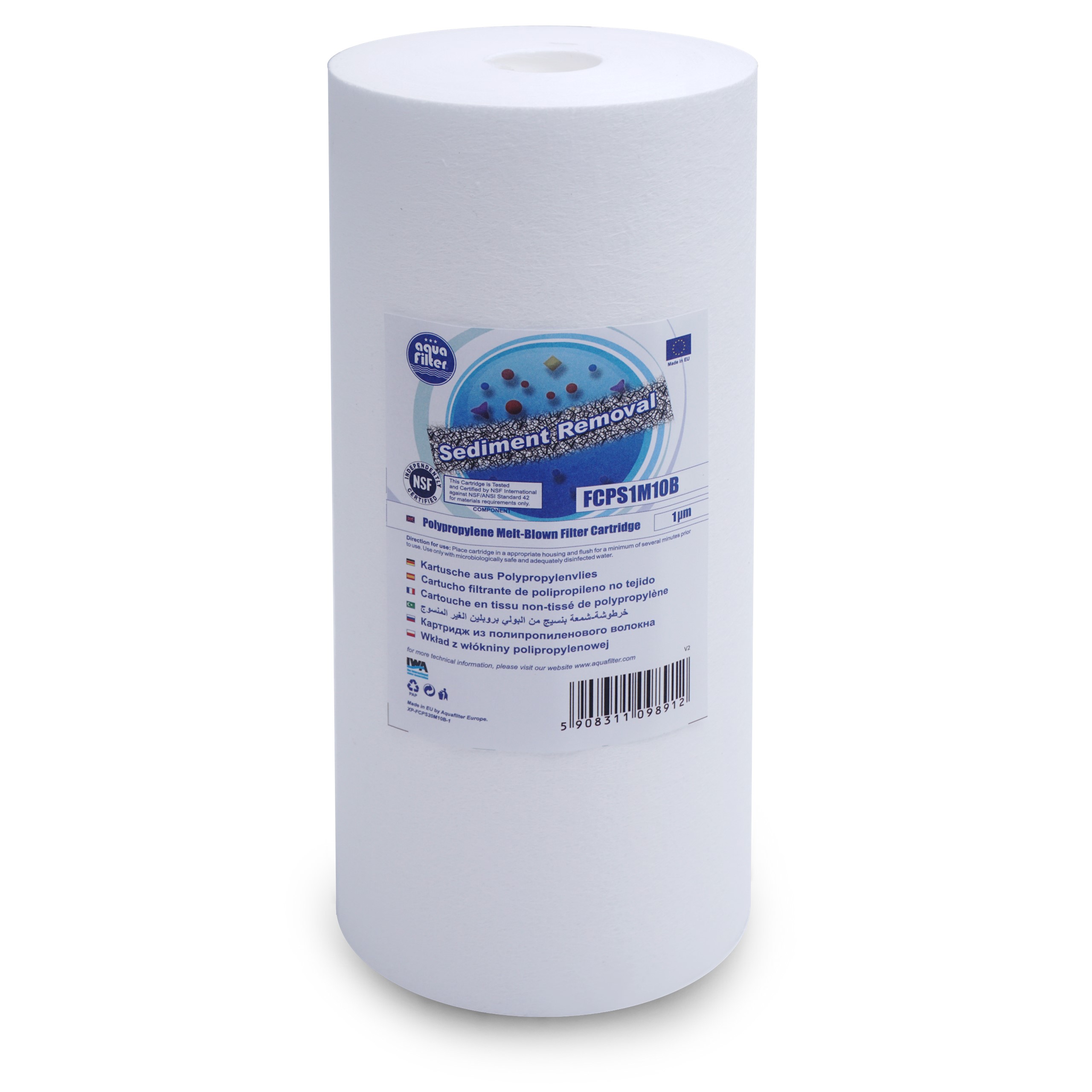 

FCPS1M10B Aquafilter Wkład Filtr Piankowy Big Blue