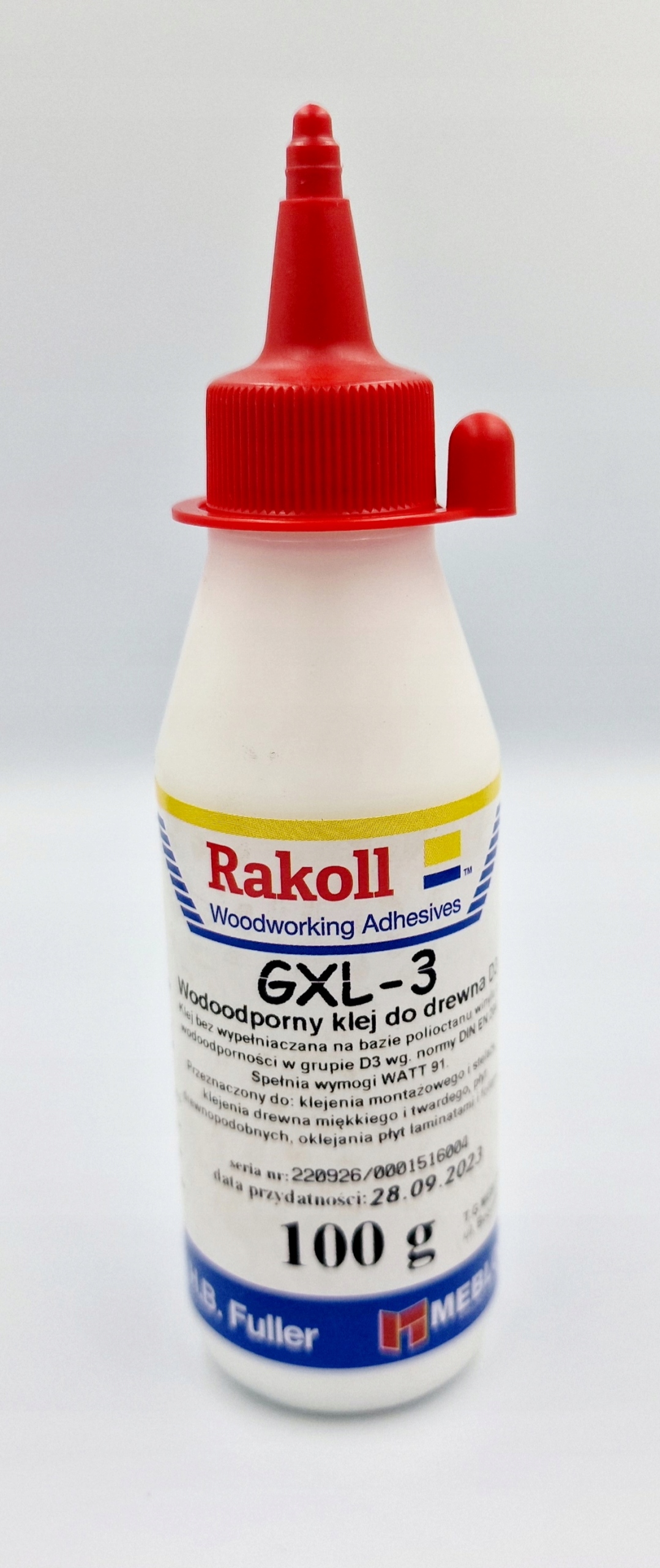 Klej do drewna, montażowy Rakoll D-3 100g