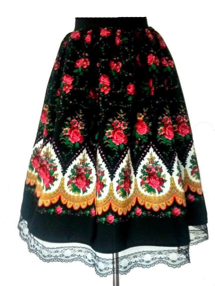 

Spódnica góralska, słowianka, midi, folk Producent