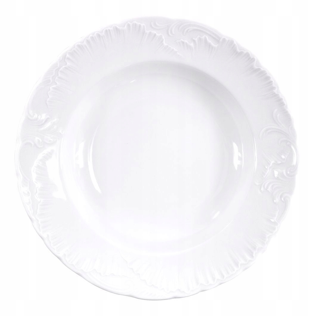 

Talerz głęboki 22,5cm biały Polska porcelana