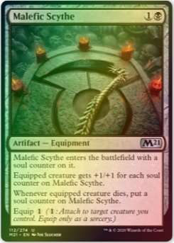 Malefic Scythe Foil M21 Gratisy Pjotrekkk