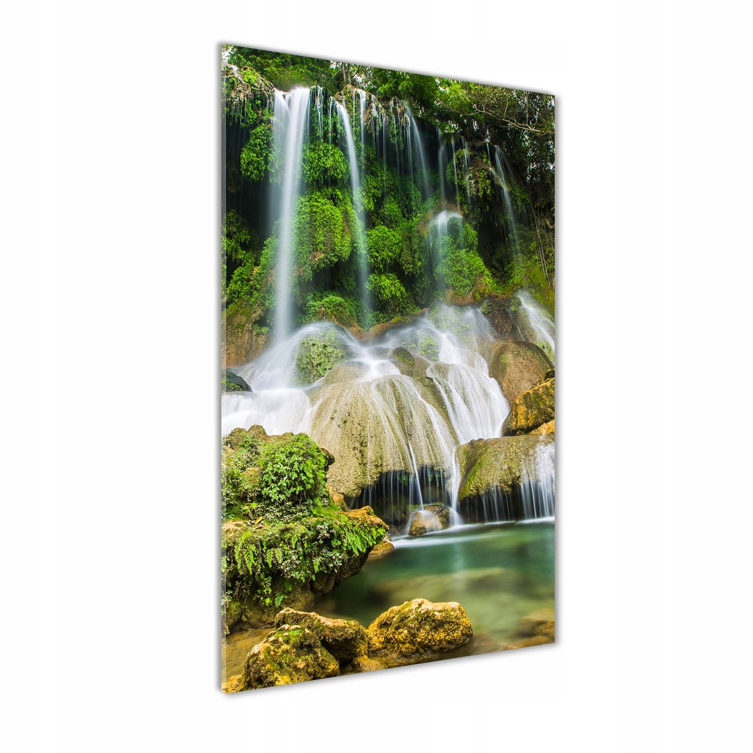 

Foto obraz akrylowy Wodospad w dżungli 60x120 cm