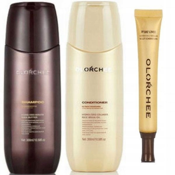 

Olorchee Szampon 300ml Odżywka 300ml Lotion 30ml
