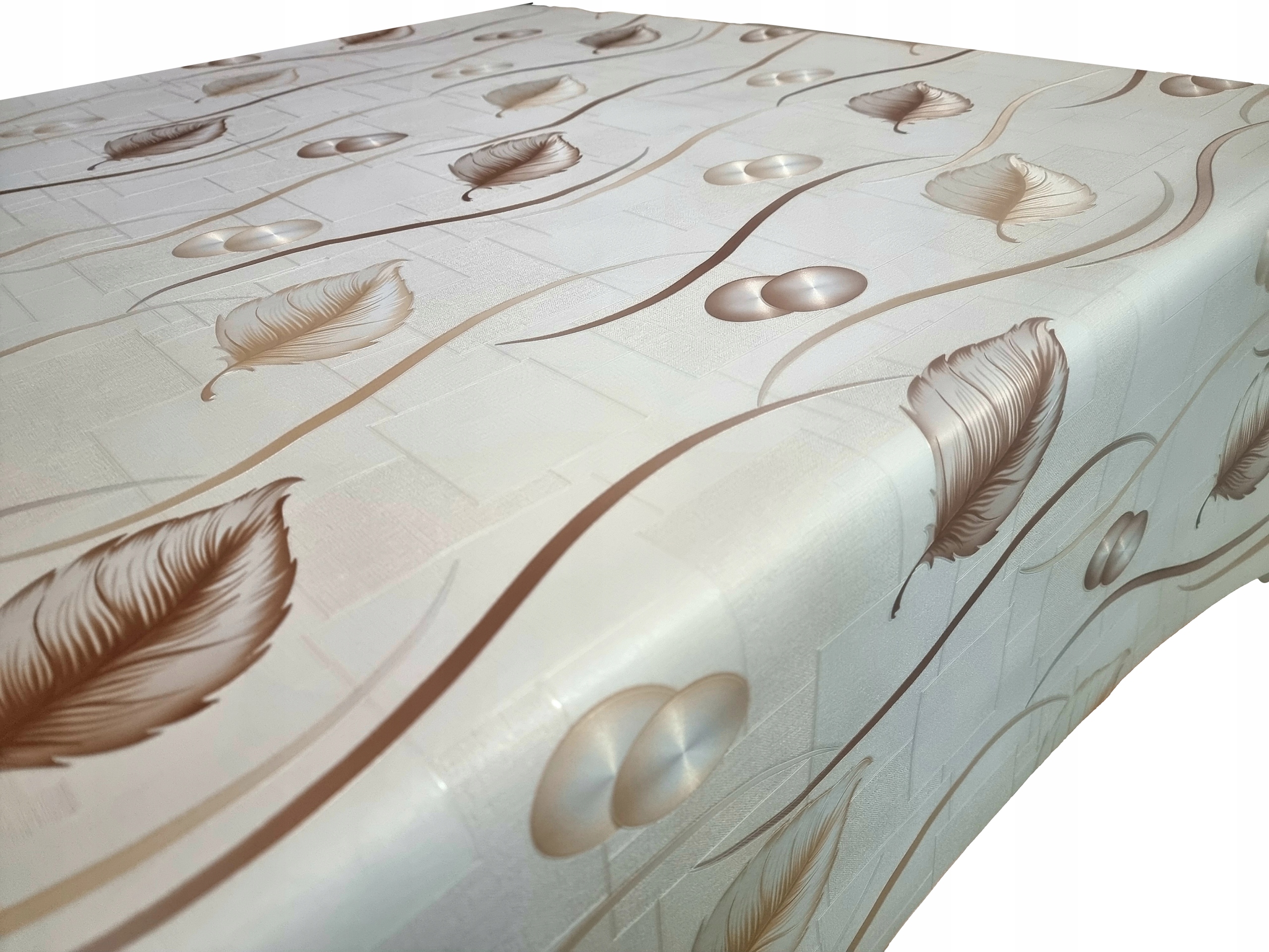 CERATA OBRUS ELEGANCKA TKANINA NA METRY WZORY 140 Długość 10 cm