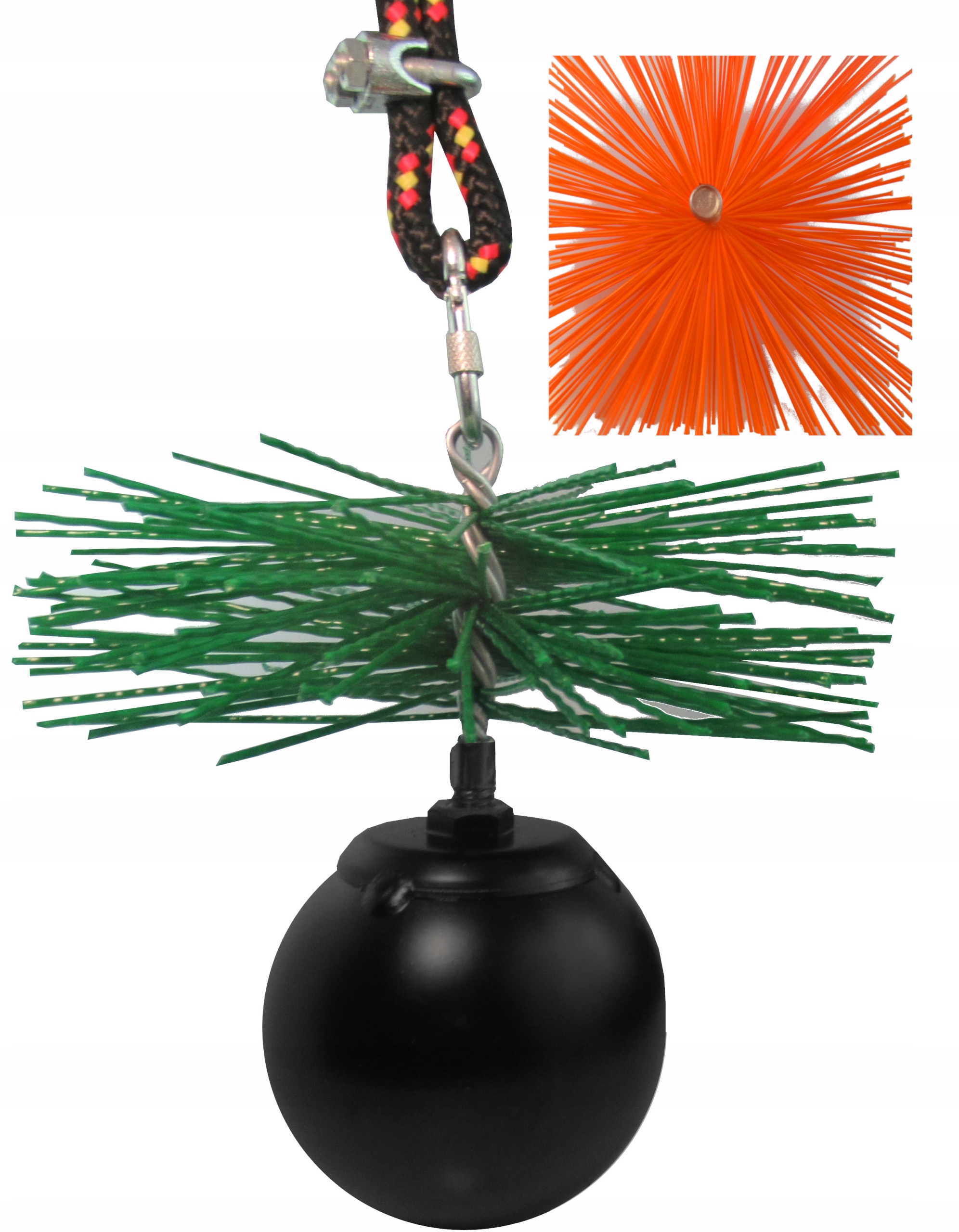 ZESTAW DO CZYSZCZENIA KOMINA 3,0KG 10M PCV