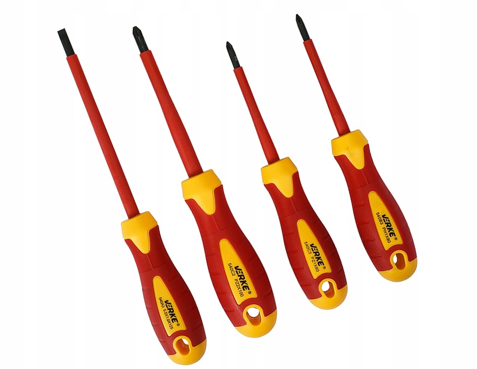 ZESTAW WKRĘTAKÓW WKRĘTAKI ŚRUBOKRĘTY IZOLOWANE DLA ELEKTRYKA 1000V 7 EL Kod producenta V86425