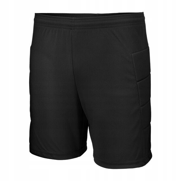 SPODENKI BRAMKARSKIE KRÓTKIE CZARNE-140 cm.