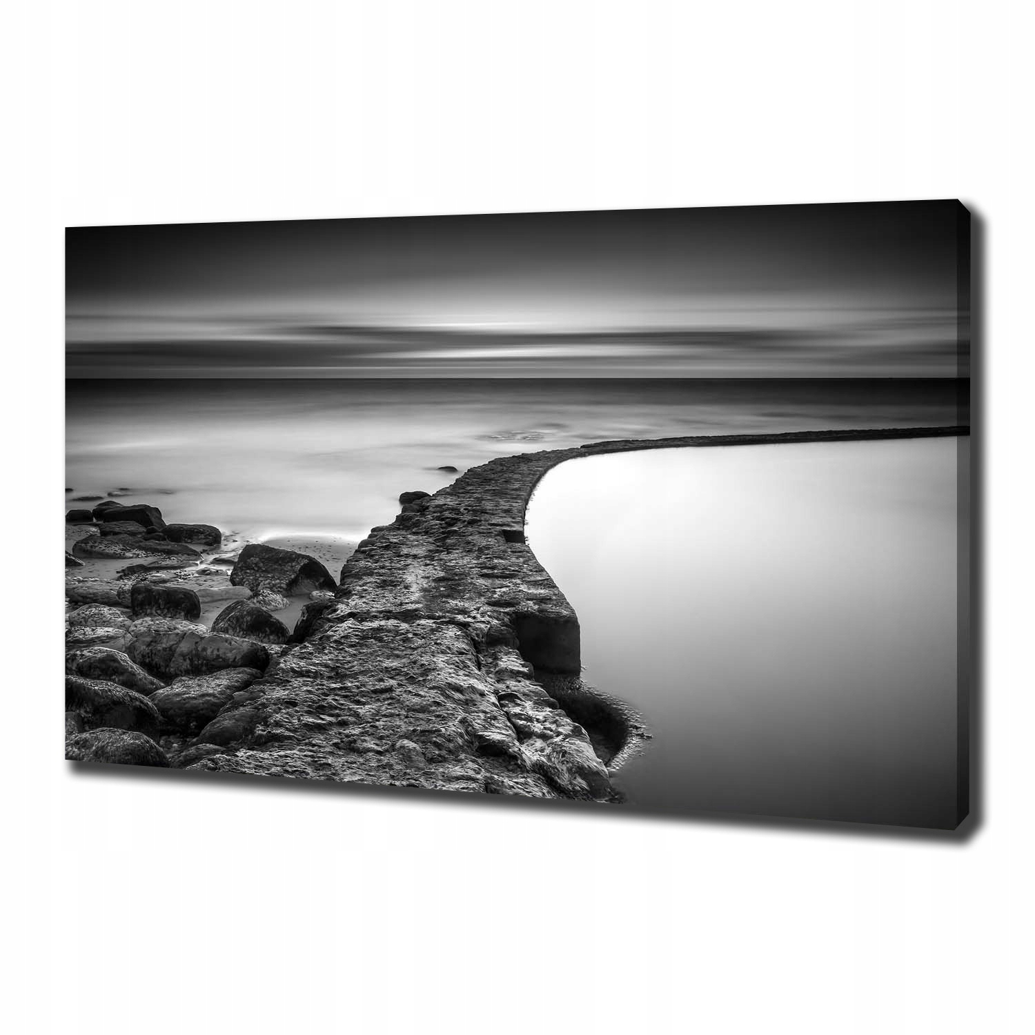 

Foto obraz na płótnie Kamienista plaża 100x70 cm