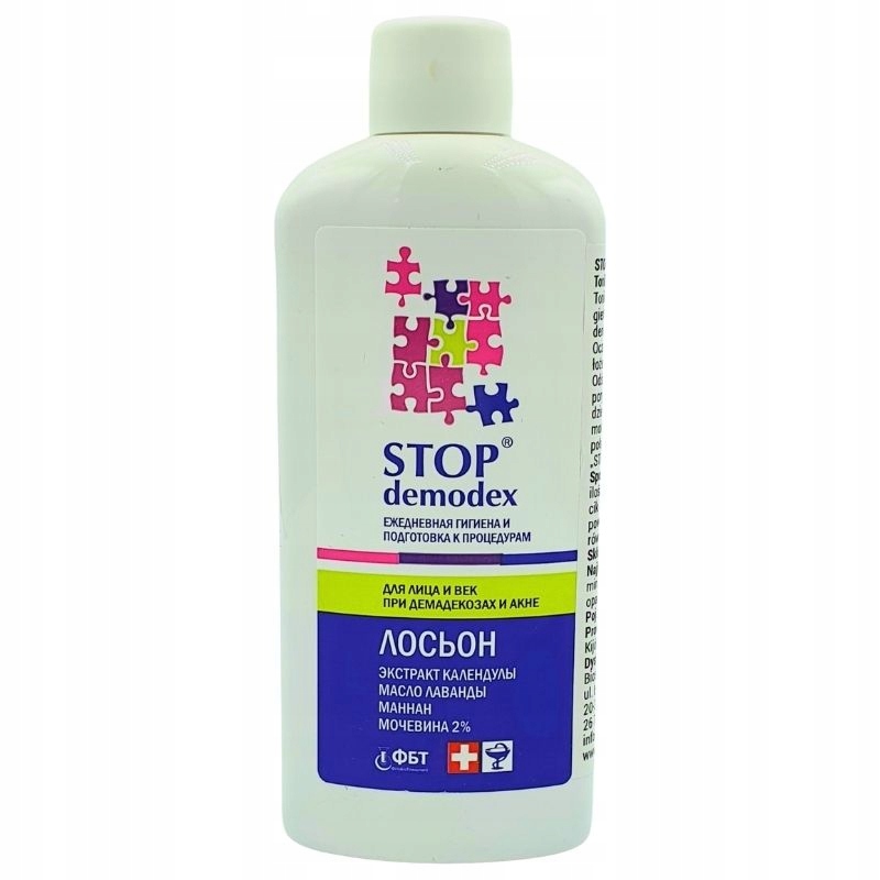 STOP DEMODEX TONIK DO TWARZY POWIEK 150ml