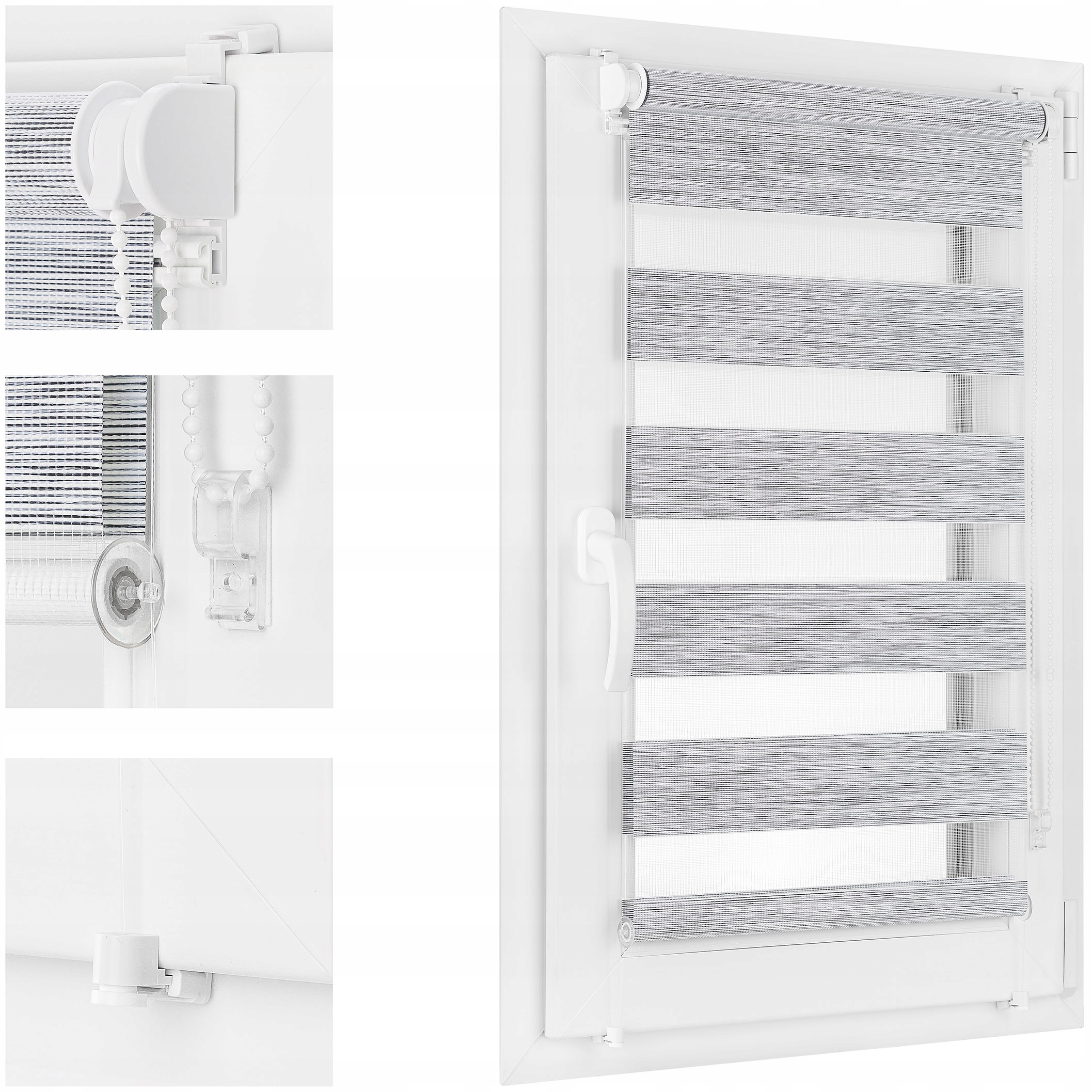 

Roleta Dzień i Noc Premium na wymiar 79x150 cm