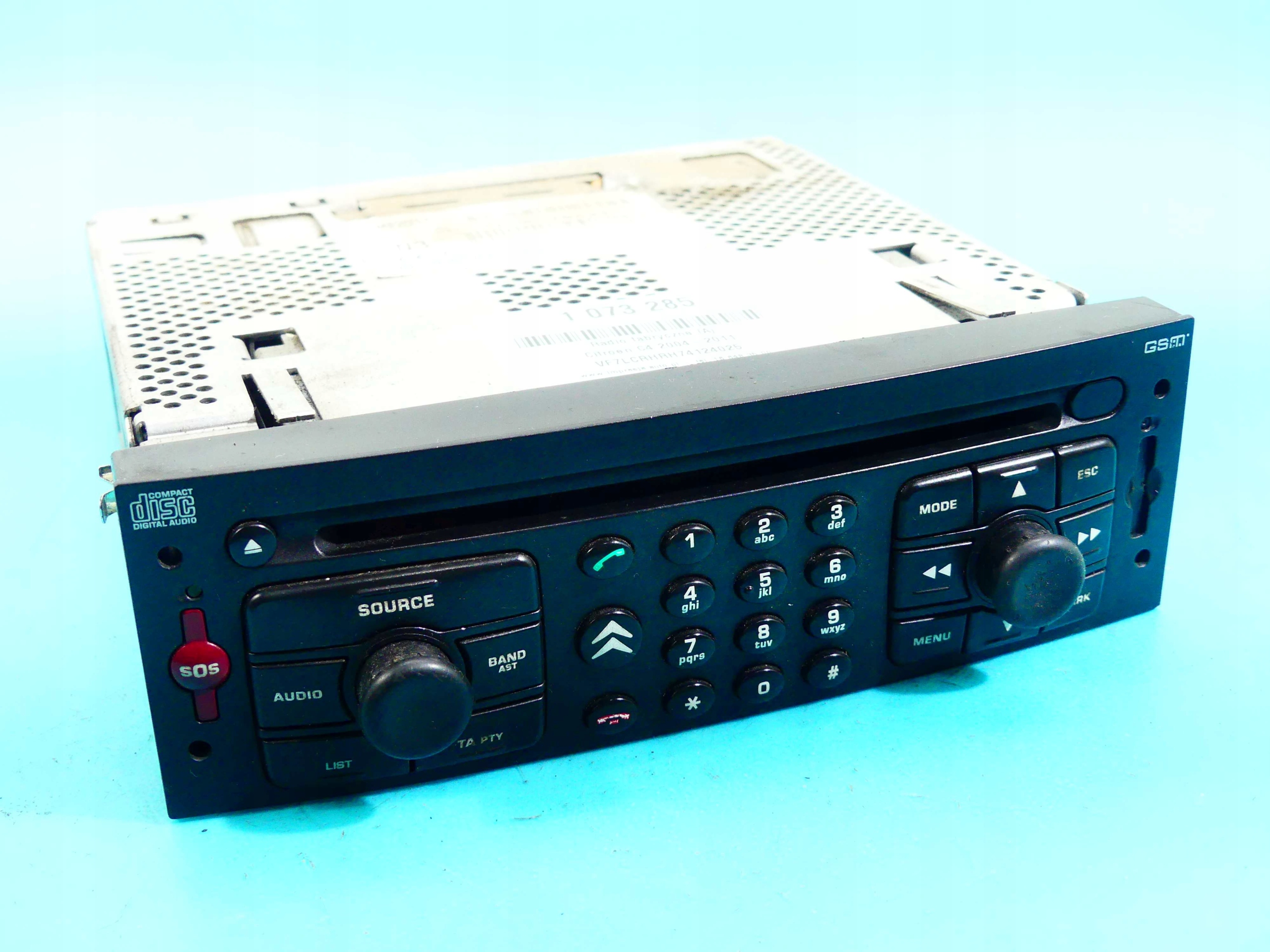 RADIO FABRYCZNE CITROEN C4 I 96565706XT 04 08