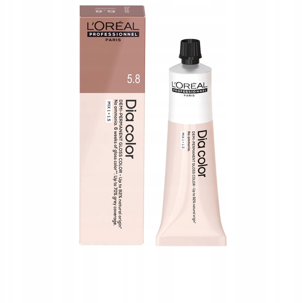 Professionnel Dia Color koloryzacja ton w ton 7.18 blond popielato-mokka
