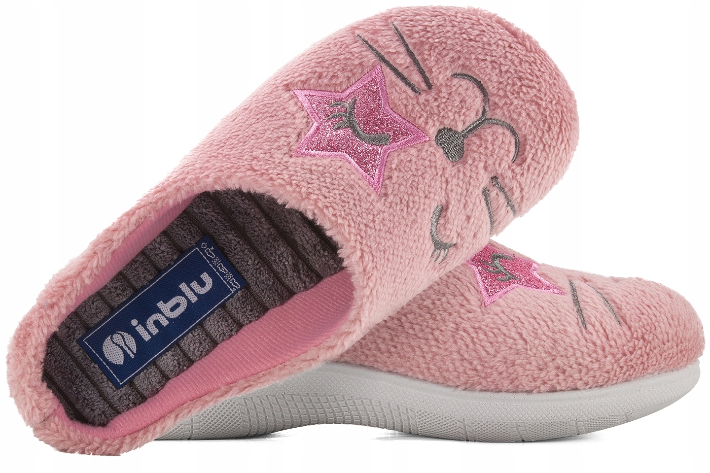 

Inblu EC-85 Domowe Damskie Kapcie Klapki Papcie Pu