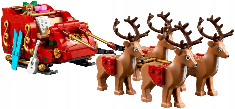 stavebnice Lego 343 dílků Saně svatého Mikuláše 40499