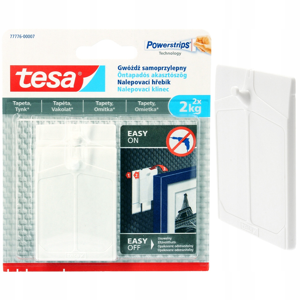 

Gwóźdź Samoprzylepny Haczyki Wieszaki Obrazów 2kg