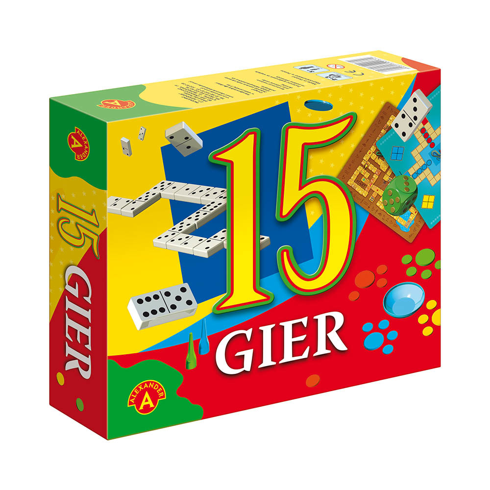

15 Gier Pchełki domino chińczyk itp. Alexander