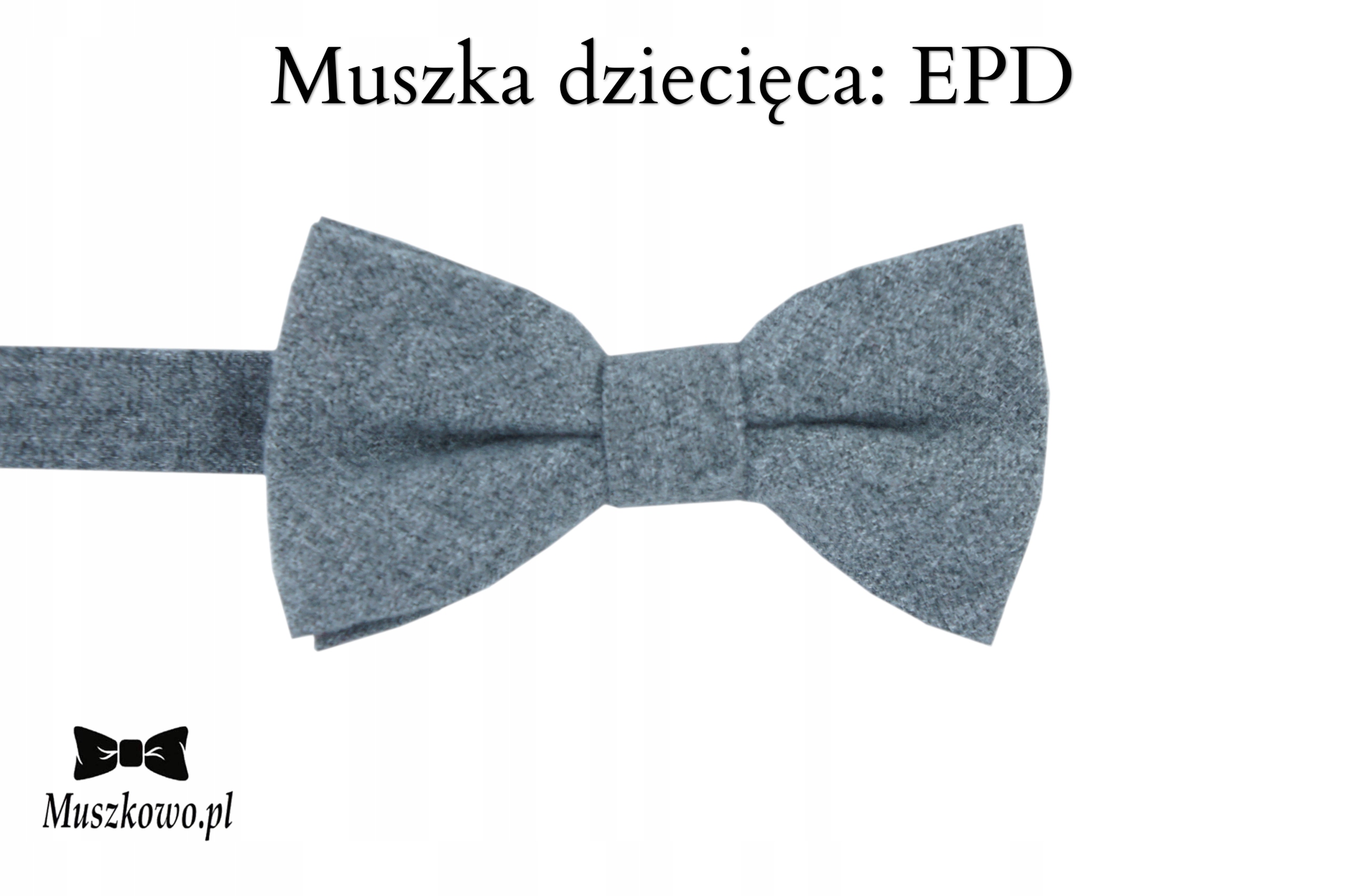 SZARE Szelki i muszka dziecięce 2-8 lat WZORY DO WYBORU! Wzór dominujący groszki